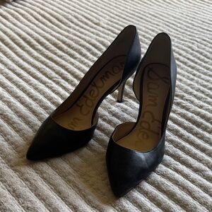 Sam Edelman Classic Black Pointed Heels